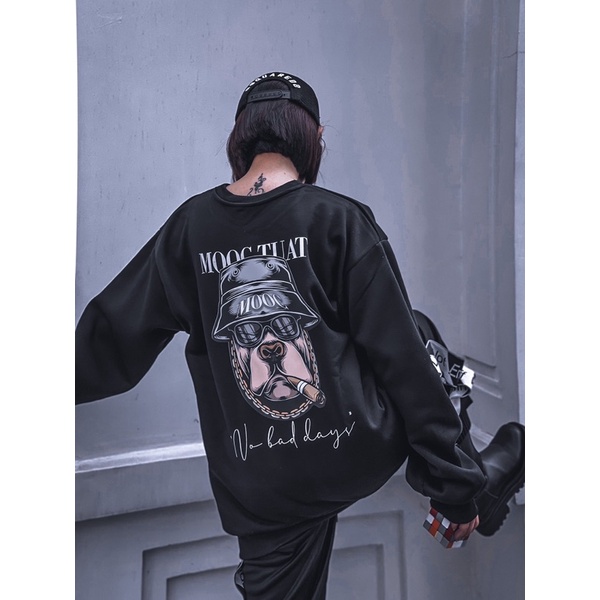 Áo nỉ bông Unisex MOOC CLOTHES 12 con giáp -Hình Chó | BigBuy360 - bigbuy360.vn