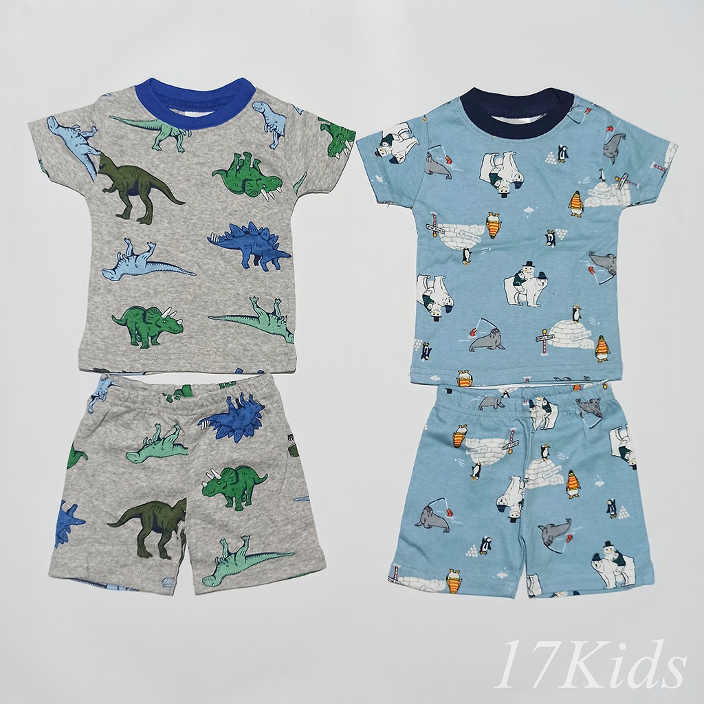 Đồ Bộ Cho Bé, Bộ Cộc Tay Cho Bé Trai Bé Gái Chất Cotton Cực Mát Nhiều Họa Tiết Đáng Yêu KIDS21002