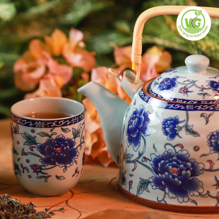 Trà Kim Xanh [FREESHIP] Chè Xanh Tăng Cường Tập Trung, Ổn Định Huyết Áp, Hỗ Trợ Tiêu Đốt Mỡ Thừa, Giảm Cholesterol
