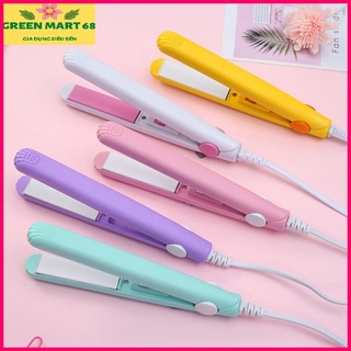 Máy duỗi tóc, máy uốn tóc mini tiện lợi, tặng kèm hộp đựng xinh xắn