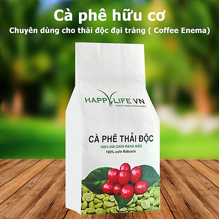 Coffee thải độc đại tràng 100% Robusta - 0,5 kg, thụt tháo đại tràng