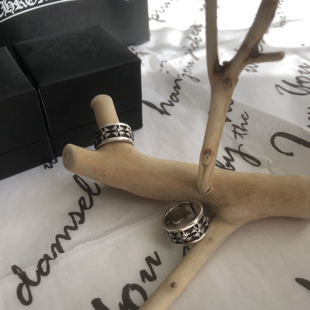 Nhẫn Chrome HEart Vintage  FW21