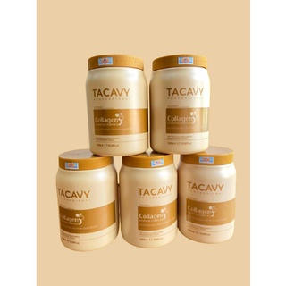 Dầu hấp ủ tóc collagen tacavy phục hồi hư tổn 1000ml - chính hãng