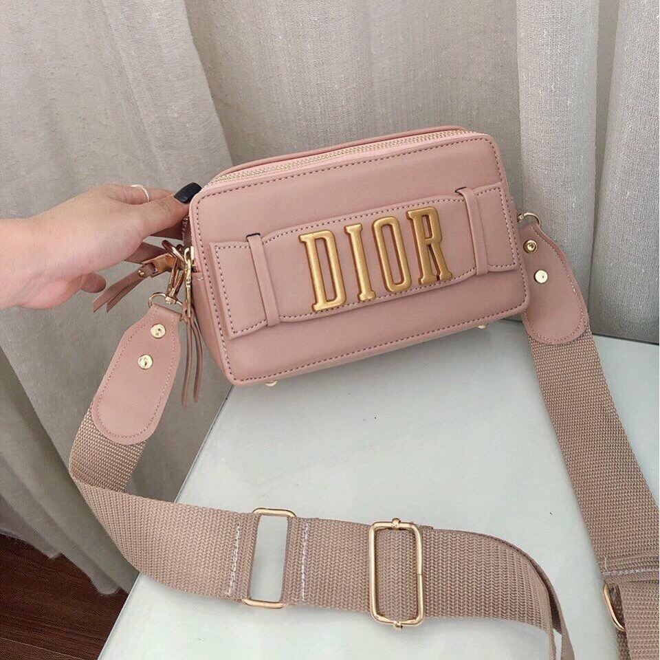 Túi DIOR màu hồng