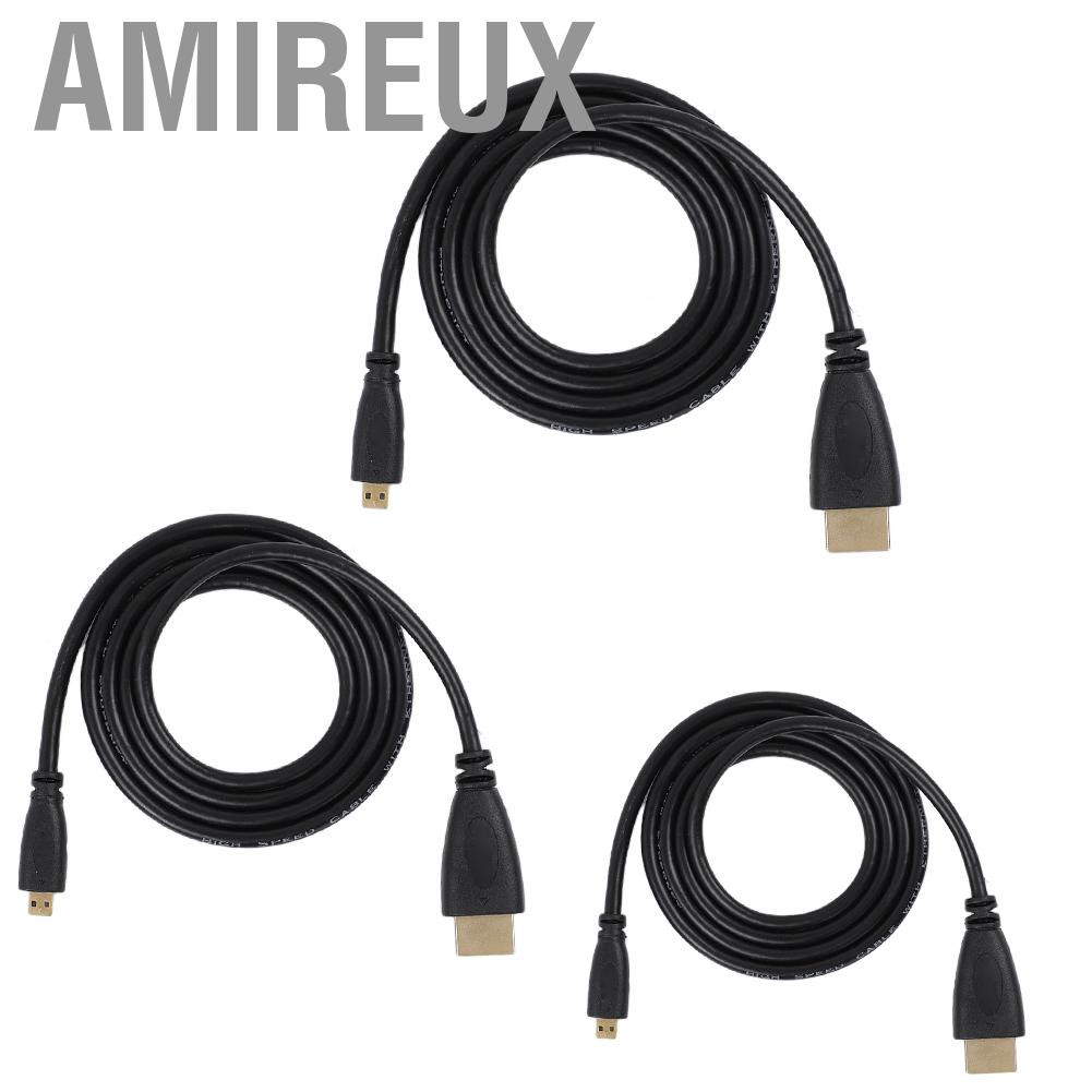 Cáp Chuyển Đổi Amirex Micro Sang Hdmi 1440p / 1080p / 1080i / 720p / 480p Cho Raspberry Pi 4b