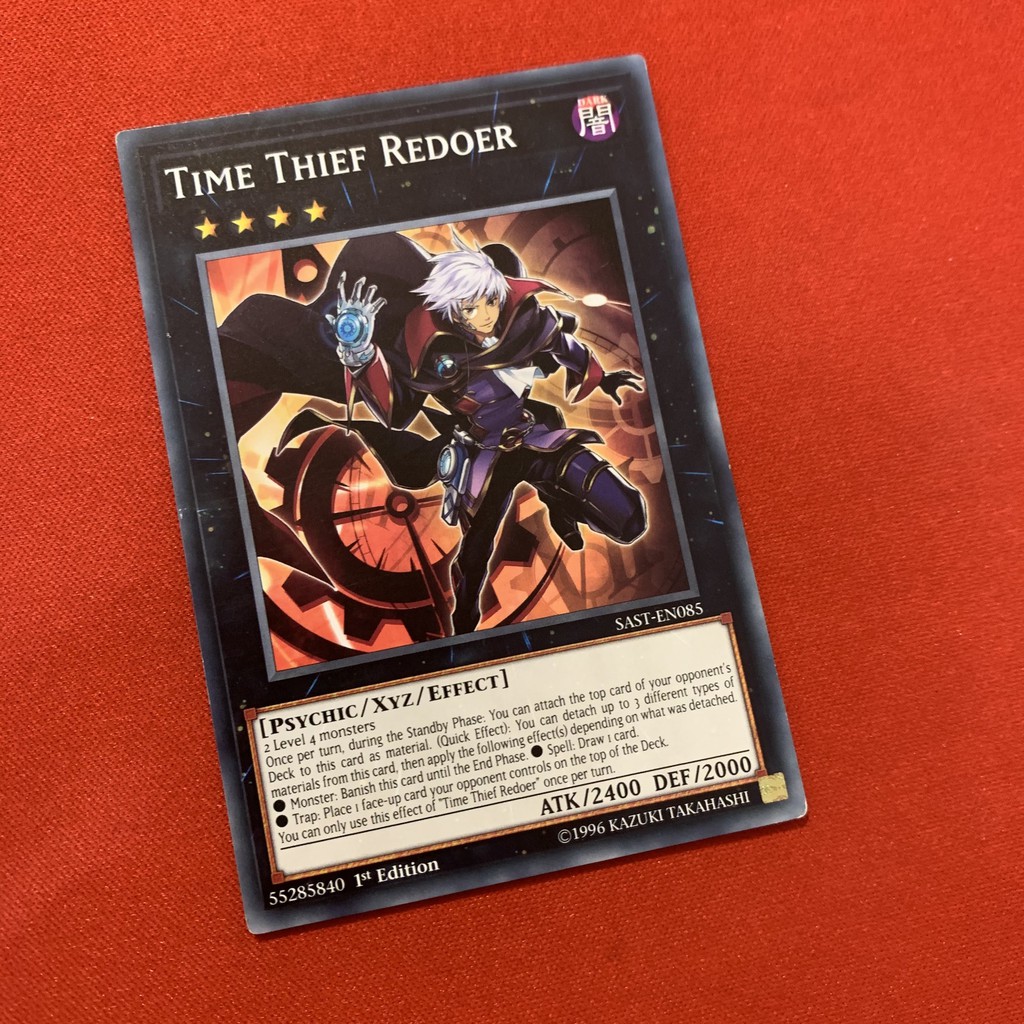 [EN-JP][Thẻ Bài Yugioh Chính Hãng] &quot;Time Thief Redoer&quot;