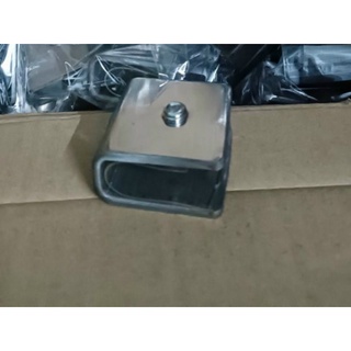 pat u 3F inox 304 kẹp kính 12 li