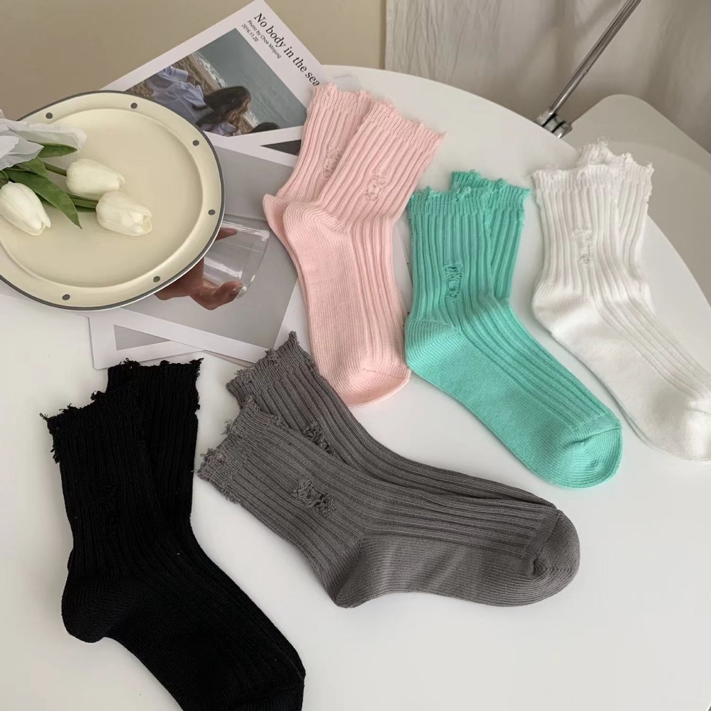 Bán Chạy!Hàng Mới Về F &amp; X Vớ Rách Thời Trang Mùa Hè Phong Cách Cổ Điển Cá Tính Dành Cho Nữ