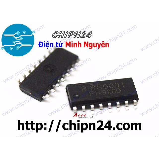 [2 CON] IC BISS0001 SOP-16 (SMD Dán) (IC PIR Motion Sensor)