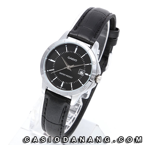 Đồng hồ nữ dây da Casio chính hãng Anh Khuê LTP-V004L-1AUDF (30mm)