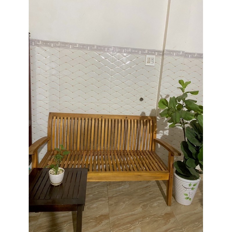 ghế băng sofa gỗ ngoài trời | BigBuy360 - bigbuy360.vn