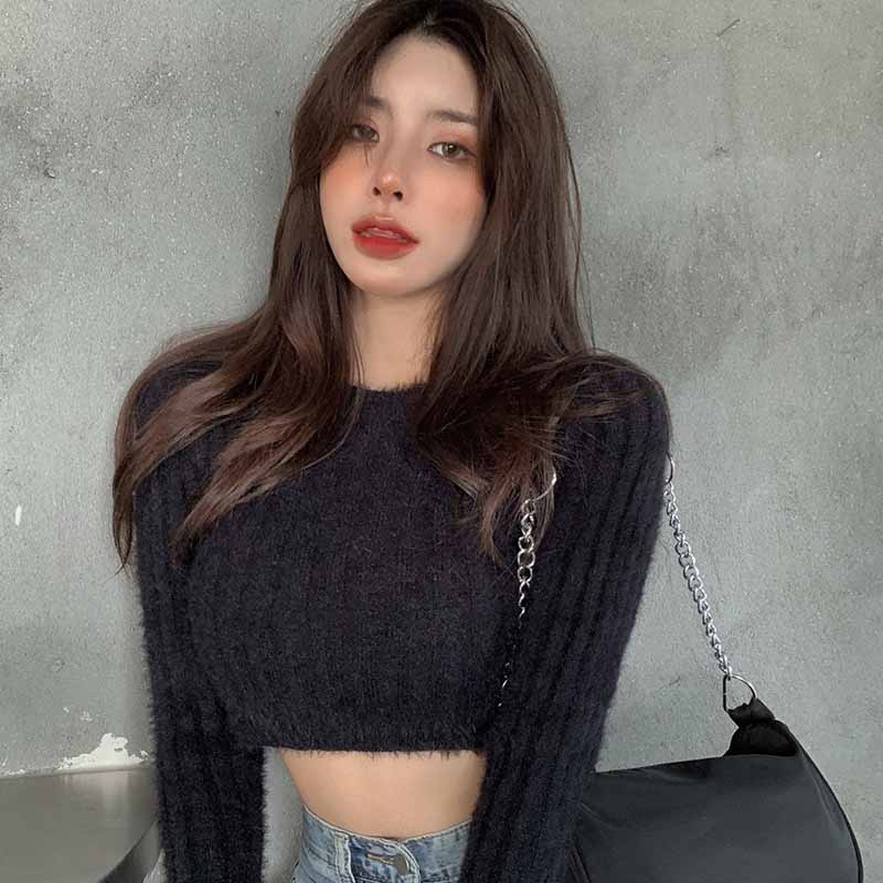 Áo sweater kiểu dáng thời trang mùa thu đông xinh xắn cho nữ