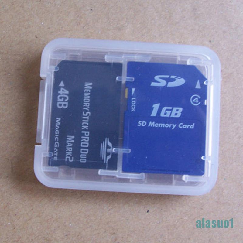 Hộp Đựng Thẻ Nhớ 8 Ngăn Micro Sd Tf Sdhc Mspd