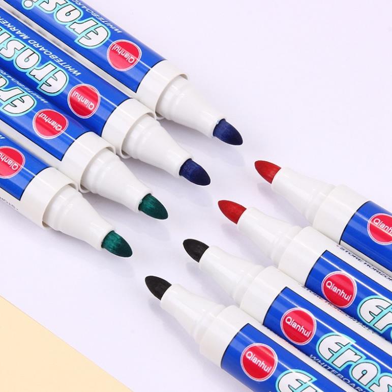Bút viết bảng SOLANO bút lông viết bảng trắng xóa được nhiều màu đa năng SP-001380