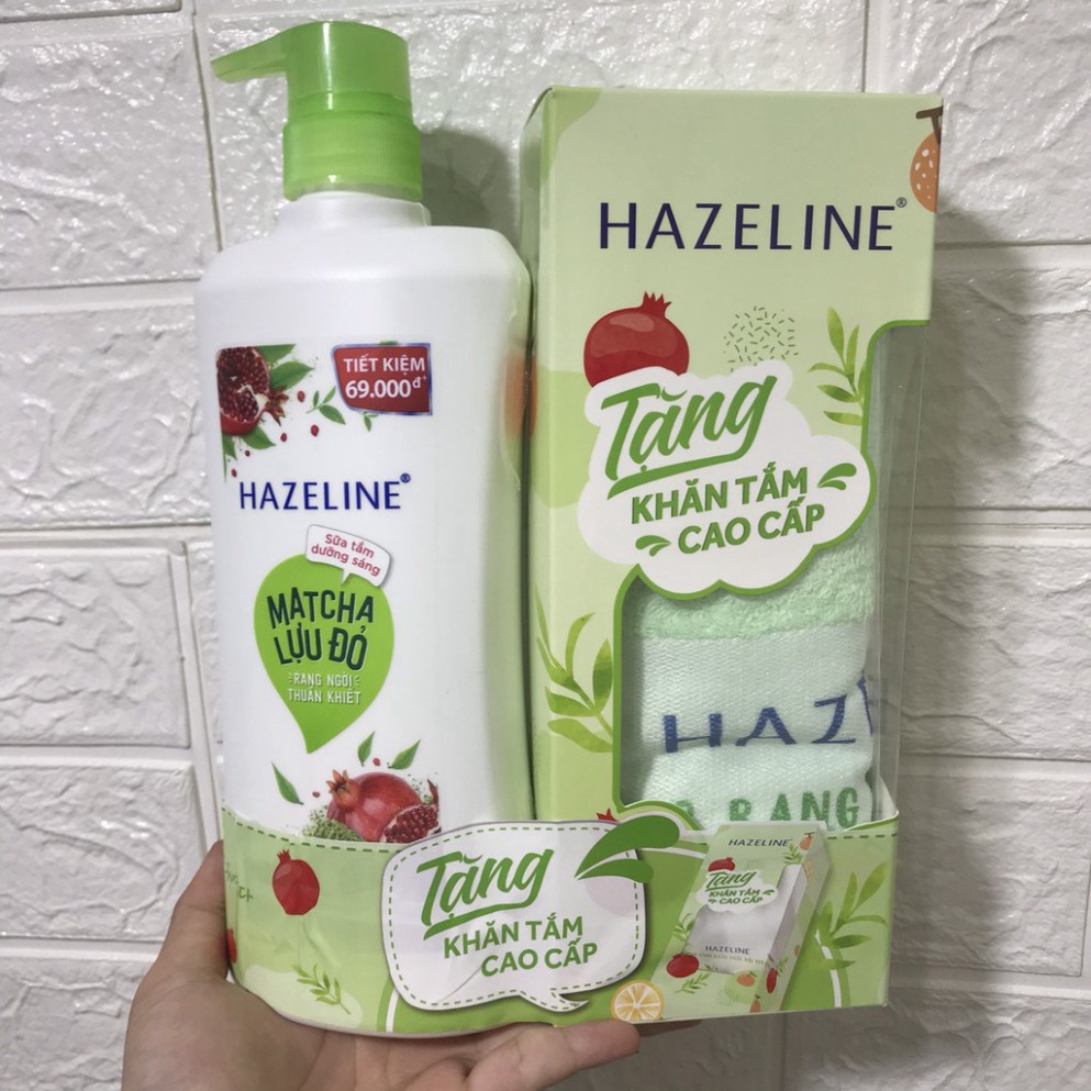 Sữa tắm dưỡng da Hazeline 670gr