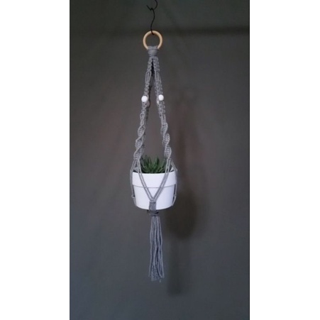 Treo Cây Tết - Dây Treo Chậu Cây Macrame  - Trang Trí Sân Vườn, Decor Phòng, Hiên Nhà - Hải Tặc Art Shop