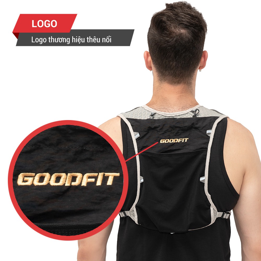 Vest nước, balo chạy bộ GoodFit GF301RV _REVOTI