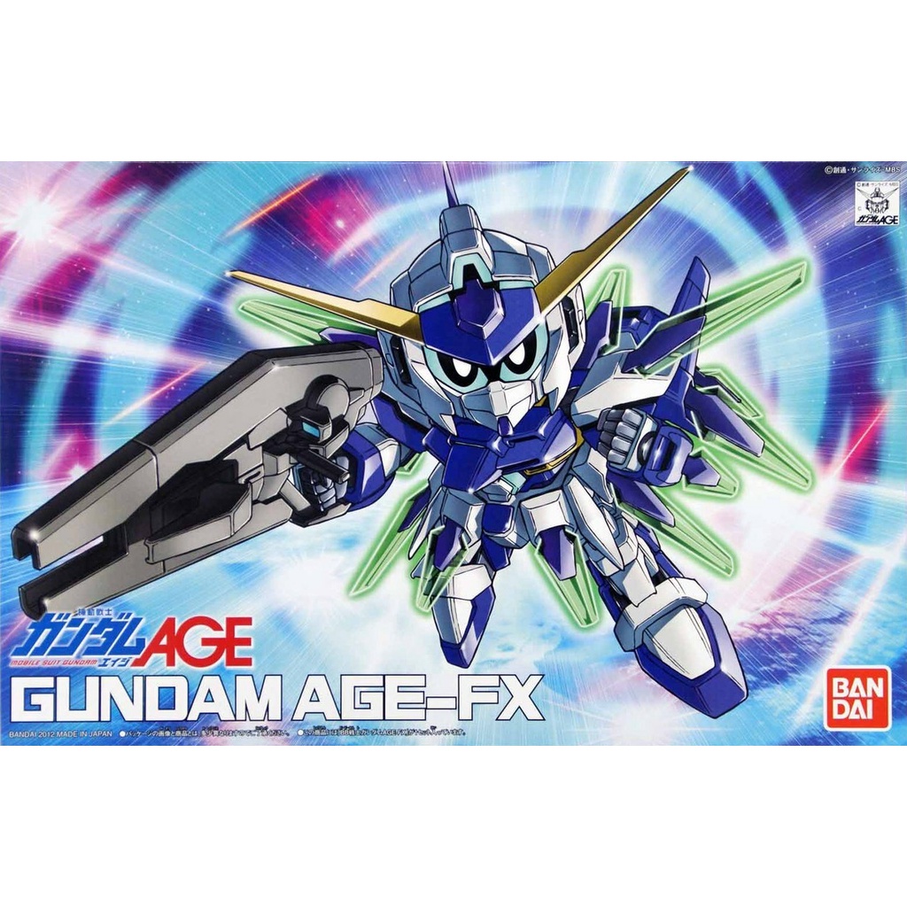 Mô Hình Gundam SD AGE FX BB376 Bandai Đồ Chơi Lắp Ráp Anime Nhật