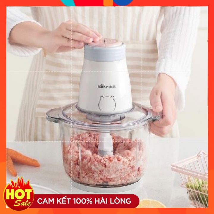 Máy xay thịt đa năng ⚡Bảo hành 12 tháng,Giúp việc nấu ăn nhanh chóng hơn⚡ Cối xay bằng thủy tinh dung tích 1.2L & 2.0L