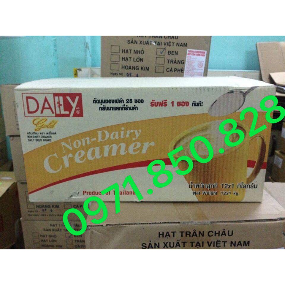 Bột kem béo pha trà sữa Gold Daily nhập khẩu Thái Lan 1kg | BigBuy360 - bigbuy360.vn