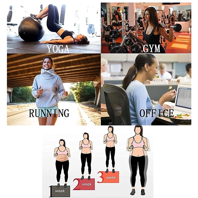 [Hàng mới về] Dây đai nịt bụng/thắt lưng hỗ trợ giảm mỡ bụng định hình cơ thể điều chỉnh được giảm đau thắt lưng dài 5m