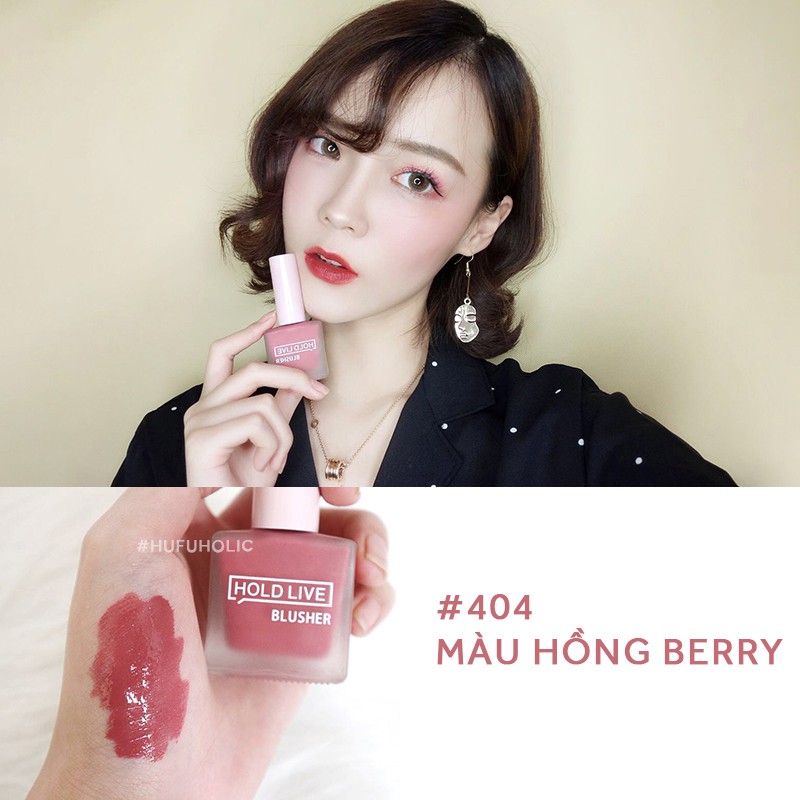HOLD LIVE - Phấn má dạng lỏng liquid blush juicy hold live blusher 403 HOLDLIVE | Thế Giới Skin Care