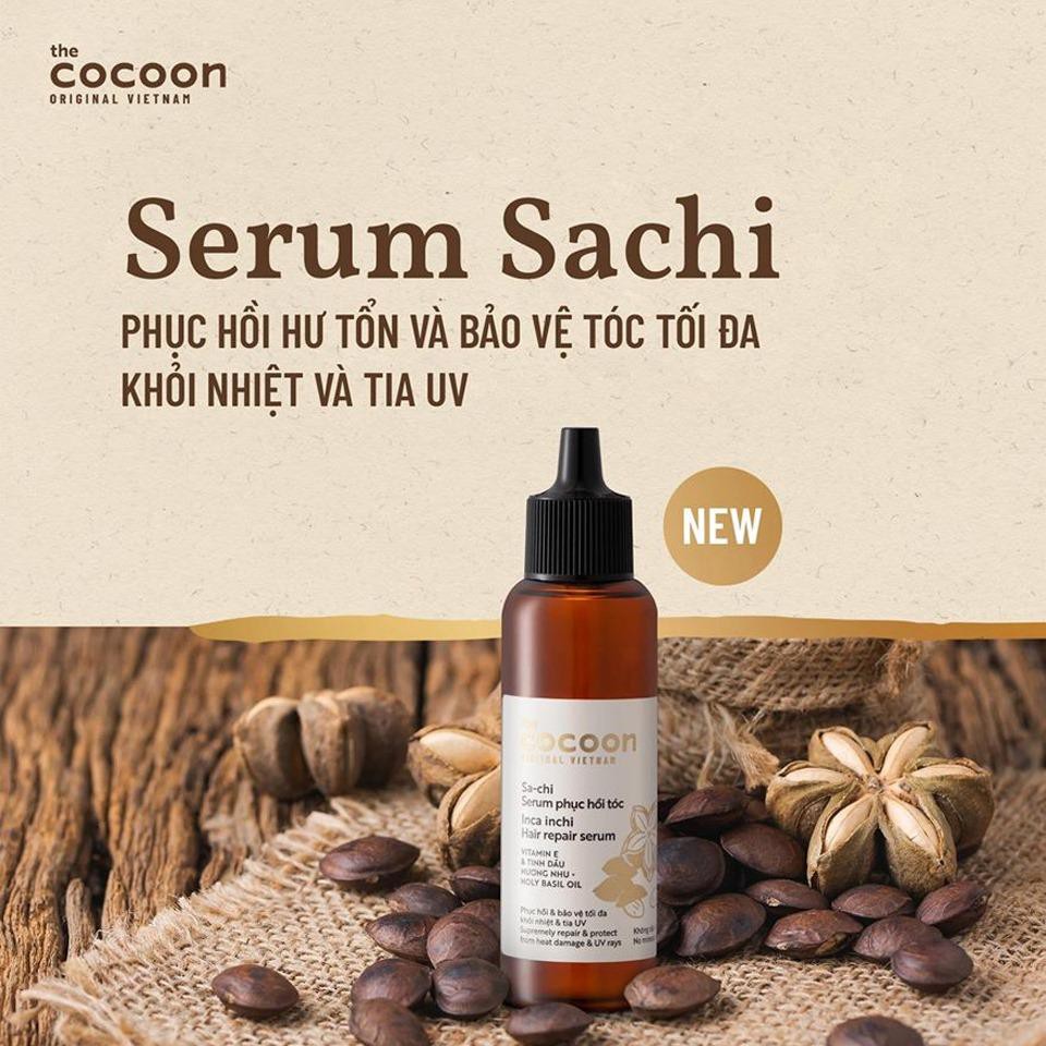 Serum Phục Hồi Tóc Cocoon Inca Inchi Hair Repair Serum 70ml