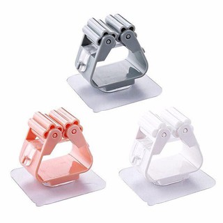 Móc treo chổi, cây lau nhà, cọ chà toilet... Móc kẹp dán tường tiện lợi Rất tiện lợi...