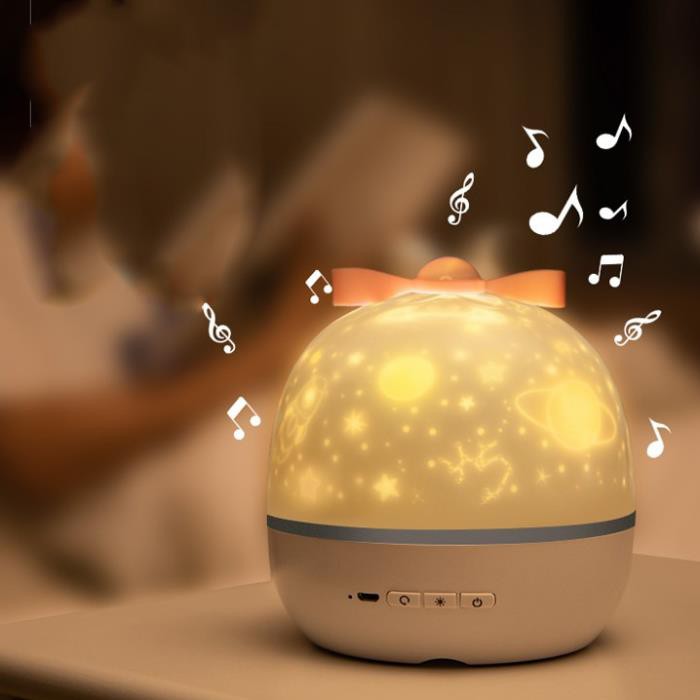 Đèn Ngủ Chiếu Sao 3D Tự Xoay, Cổ Tích, Đại Dương, Sinh Nhật Đèn LED Lãng Mạn