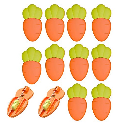 Set 6 Kim Băng Đầu Nhựa An Toàn Cho Quần Áo Em Bé
