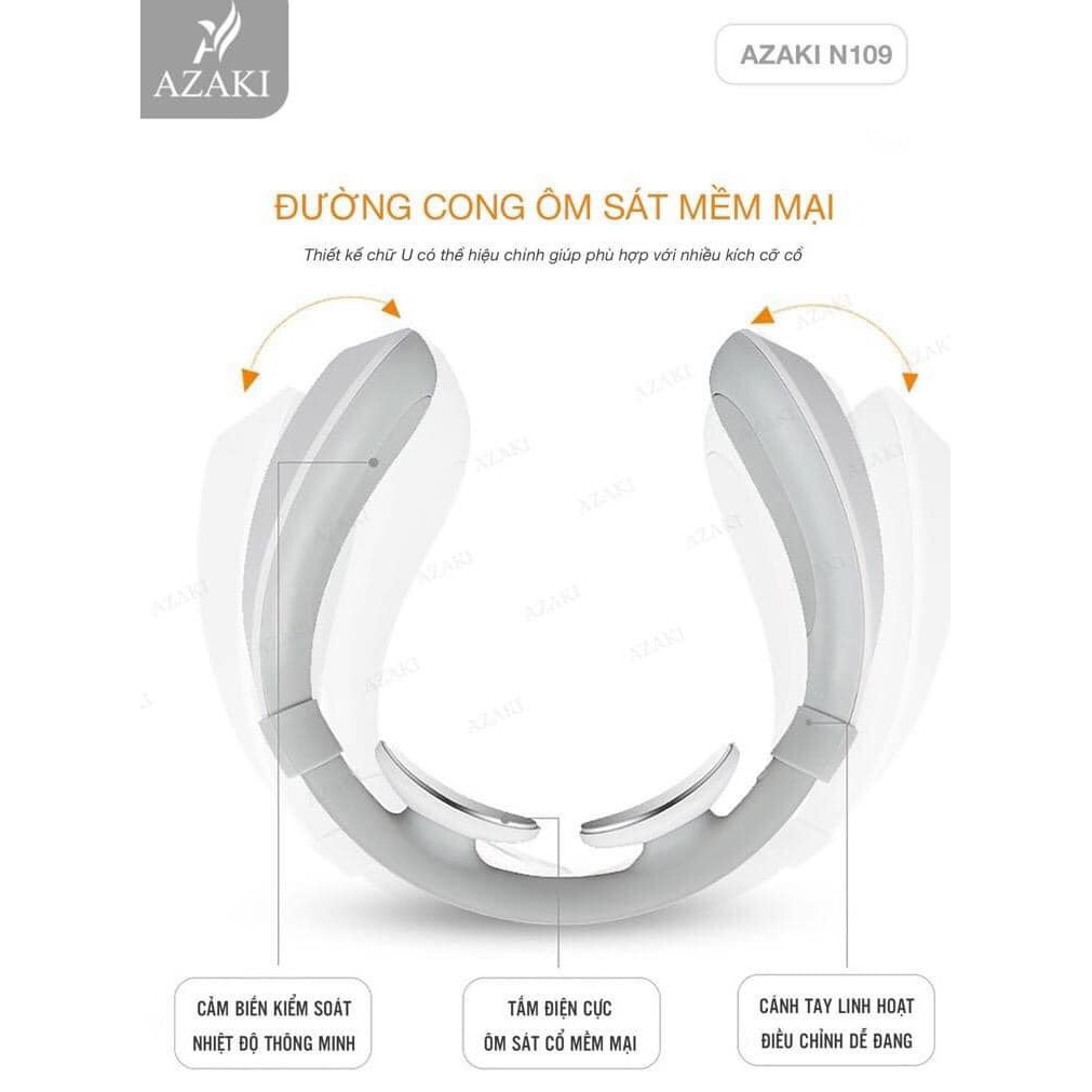 MÁY MASSAGE CỔ AZ-N109 PLUS SANG CHẢNH ( TỔNG KHO GIA DỤNG GIÁ GỐC )