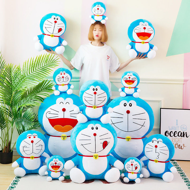 Thú Nhồi Bông Hình Doraemon Dễ Thương