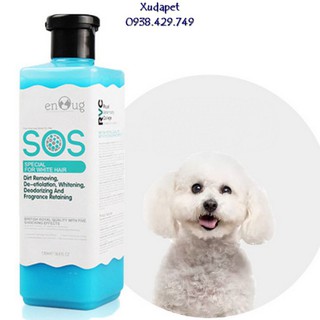 SỮA TẮM SOS DÀNH CHO CHÓ LÔNG TRẮNG