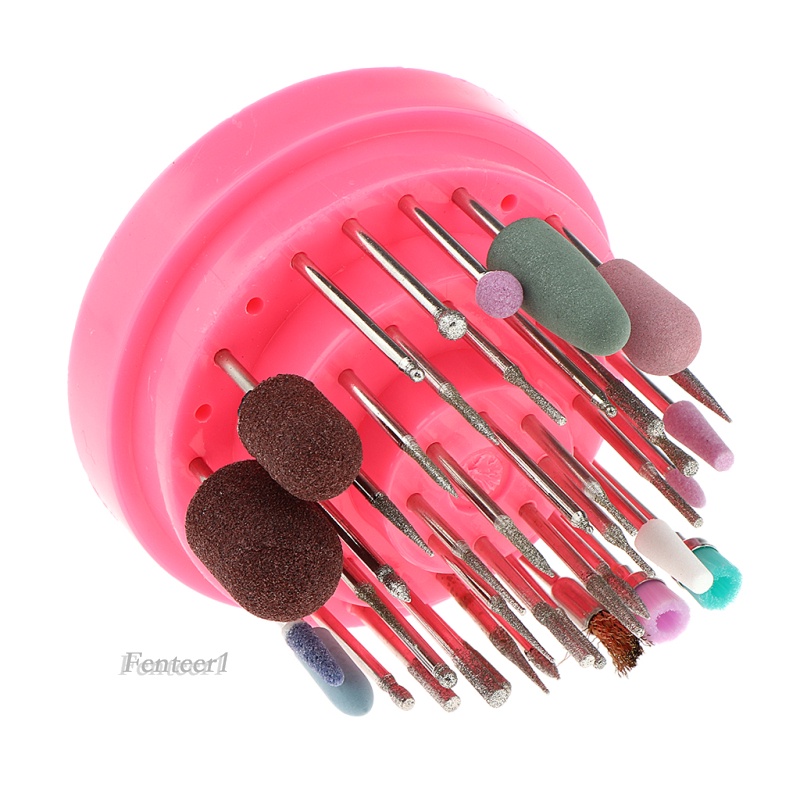 [Fenteer1] Bộ Mũi Khoan Móng Tay Chuyên Nghiệp