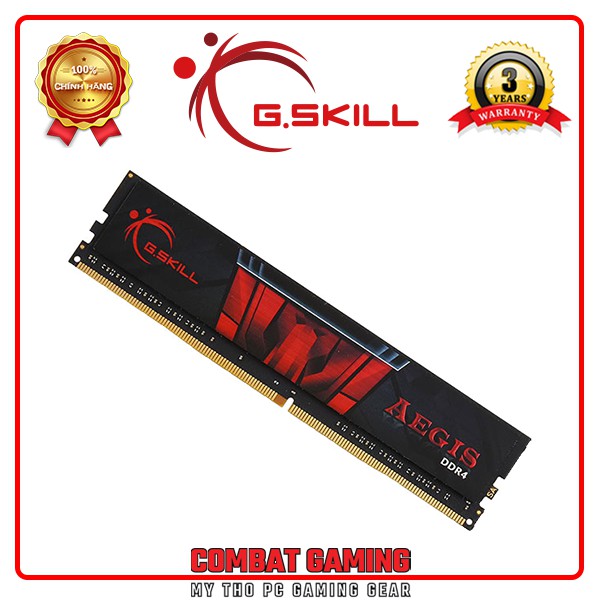 RAM Gskill Aegis DDR4 8GB BUS 2400 + 2666