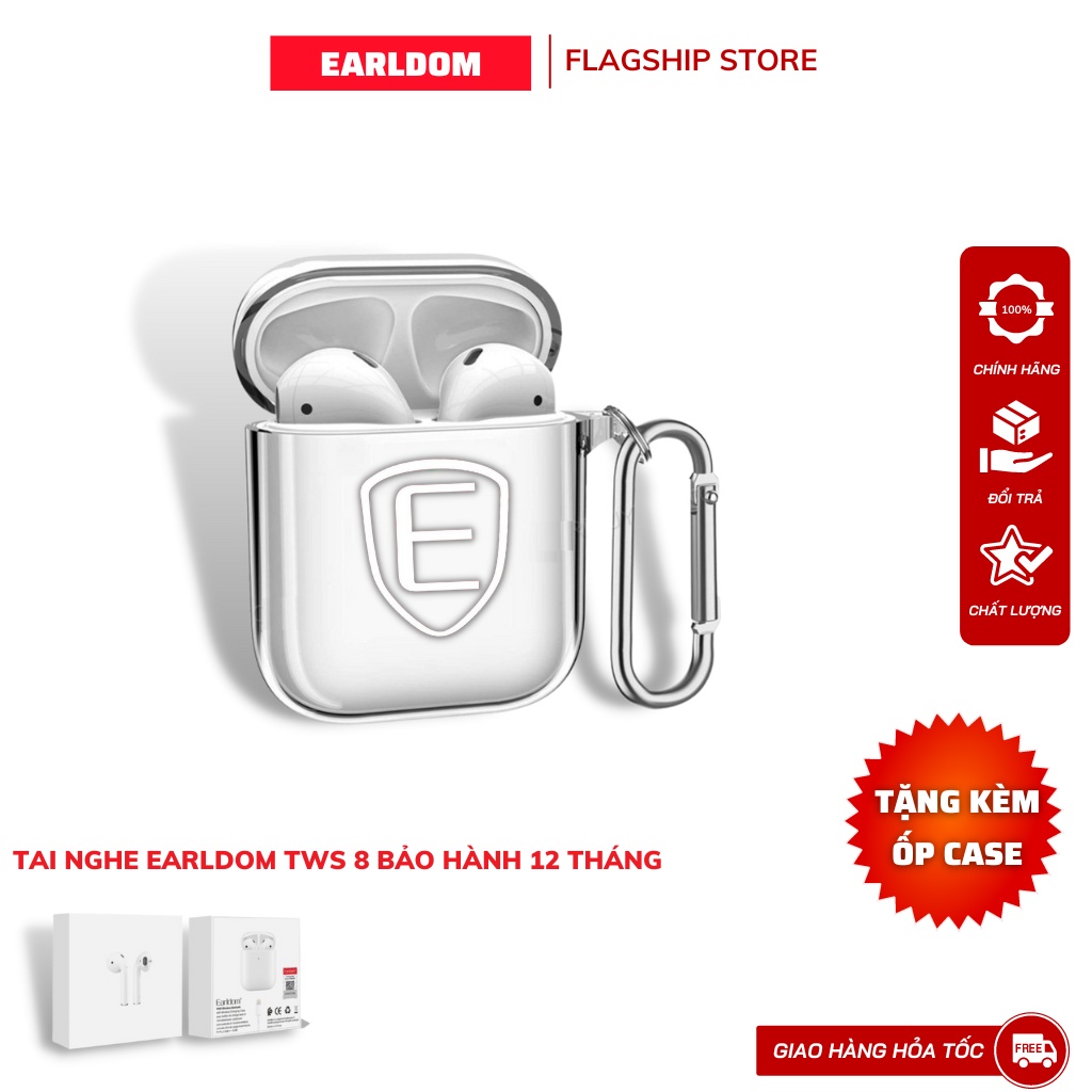 Tai nghe bluetooth true wireless Earldom TWS8