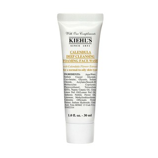 Kiehl's - Sữa rửa mặt Kiehl’s Calendula Deep Cleansing Foaming Face Wash 30ml