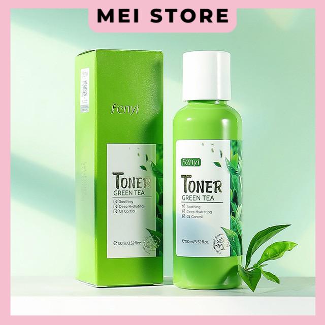 Toner Fenyi Chiết Xuất Trà Xanh Dưỡng Ẩm Sâu Làm Dịu Da Kiểm Soát Dầu 100ml