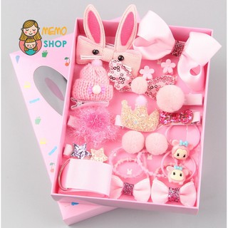 [SALE SỐC] Hộp nơ cột tóc siêu xinh cho bé