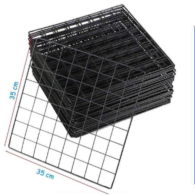 Tấm lưới ghép chuồng quay chó mèo thú cưng size 35x35 - Bivido