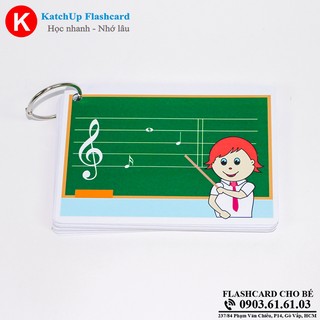 Flashcard tiếng Anh cho bé KatchUp - Môn học