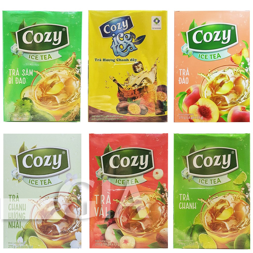 Trà Cozy hòa tan Icetea 240G (16 gói x 15g)