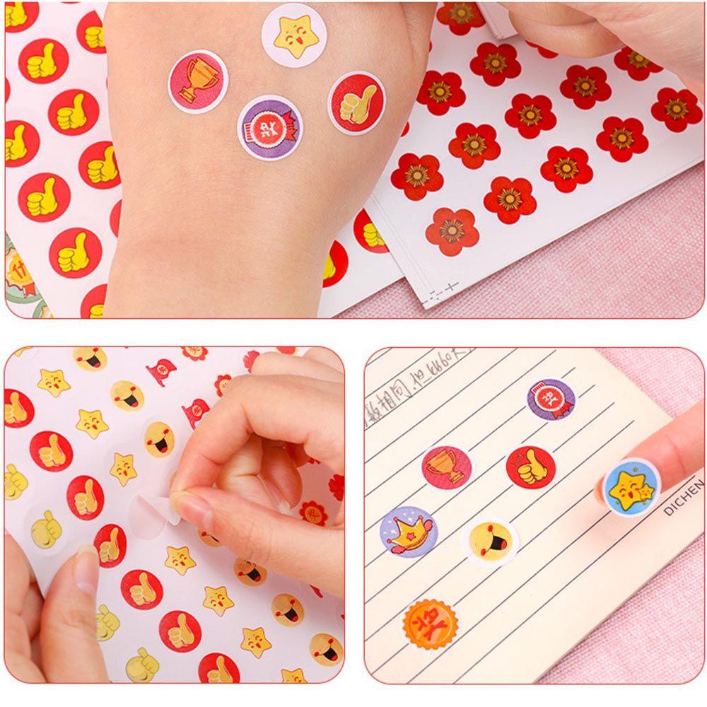 PISTA Sticker Dán Khen Thưởng Hình Ngôi Sao Cười