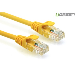 Cáp mạng đúc sẵn Cat5e 3M Ugreen 11232 màu vàng cao cấp