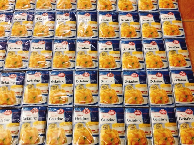 ] Bột gelatine hữu cơ Ruf 9g