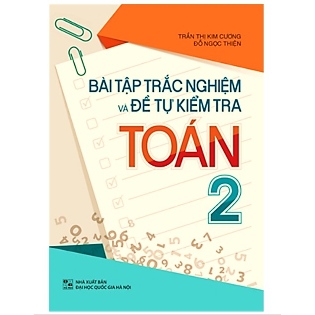 Sách - Bài tập trắc nghiệm và đề tự kiểm tra Toán Lớp 2