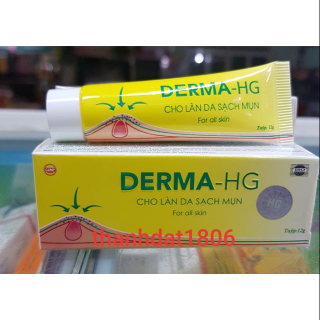 Derma_HG cho làn da sạch mụn demar hg