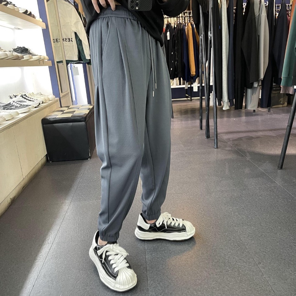 Quần Dài Baggy Dáng Jogger, Mặc 4 Mùa Chất Vải Umi Hàn, Hợp Đi Làm Đi Chơi Hot Trend Hình Ảnh + Video