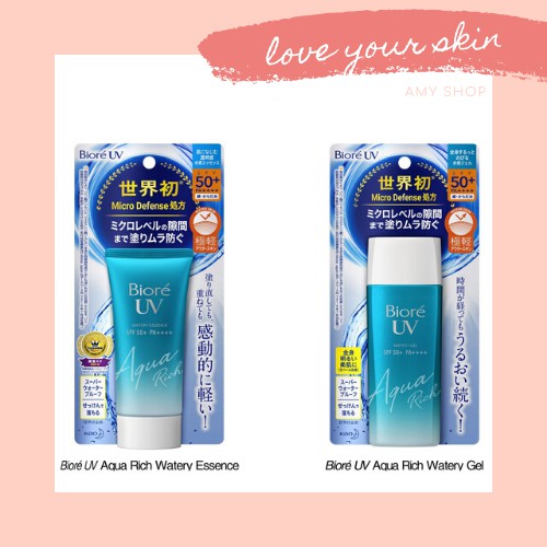Kem chống nắng Bioré Aqua Rich Watery