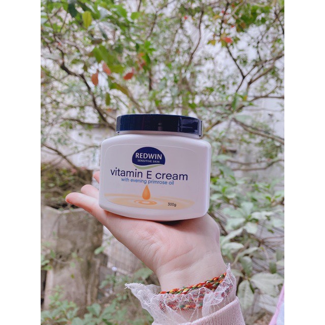 [Hàng chính hãng] Kem dưỡng da (300g) vitamin E, giúp da mềm mịn, sáng bóng, căng mịn cho mọi lứa tuổi Redwin, Úc